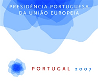 Logótipo da Presidência Portuguesa do Conselho da União Europeia