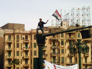 Cairo prayers, Tahrir Square