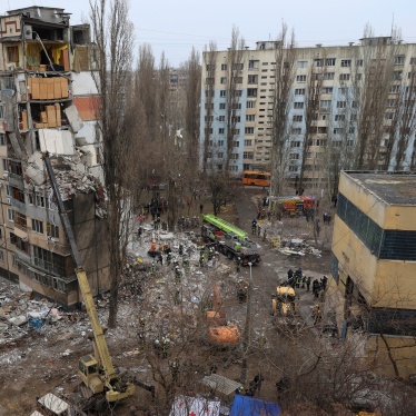An apartment building heavily damaged during a Russian drone strike in Odesa, Ukraine March 2, 2024. 