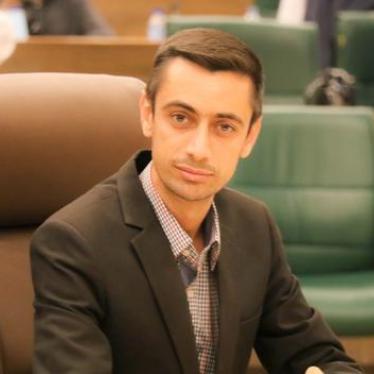 Mehdi Hajati, the suspended Shiraz city council member.