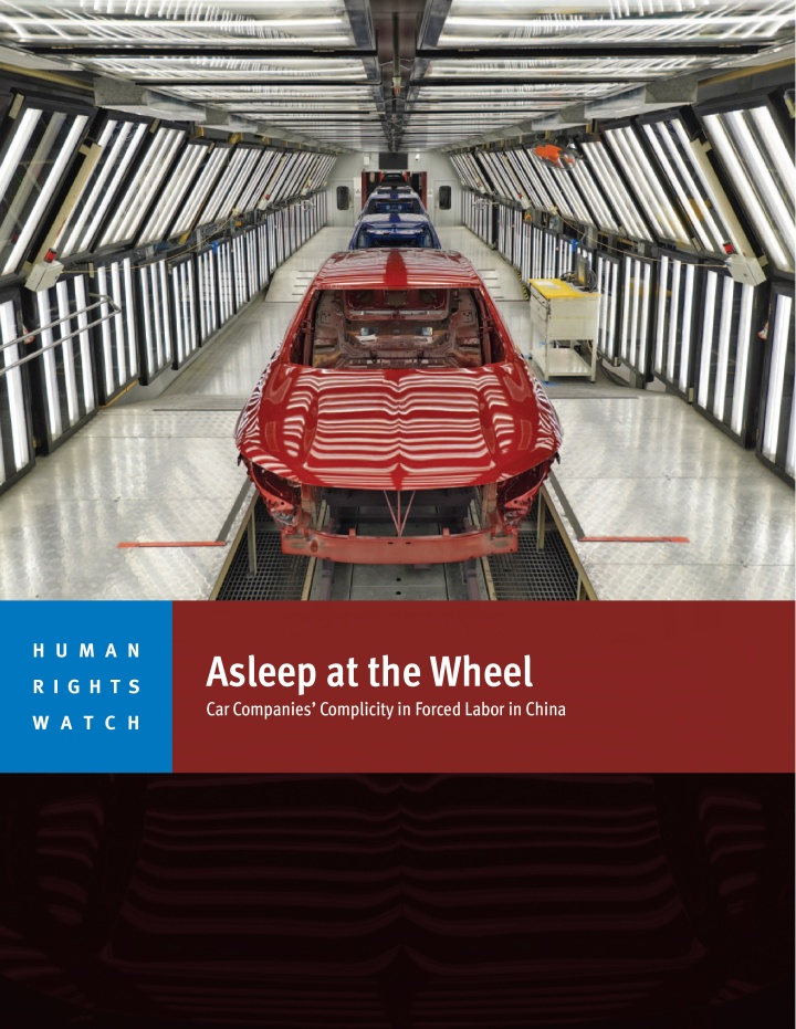 report cover