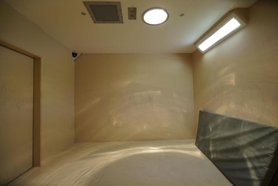A padded cell in Brisbane Women’s Correctional Centre, Queensland.