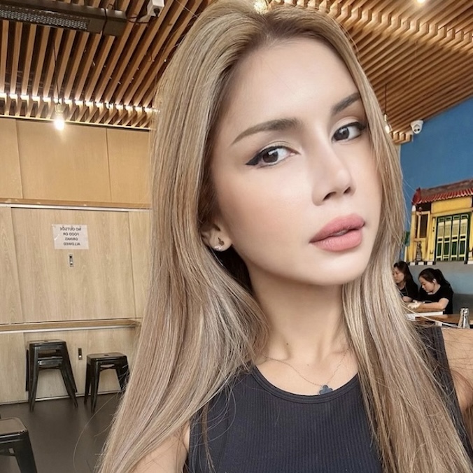 Thai police broke into Malaysian activist Nur Sajat's apartment in Bangkok in February 2021.