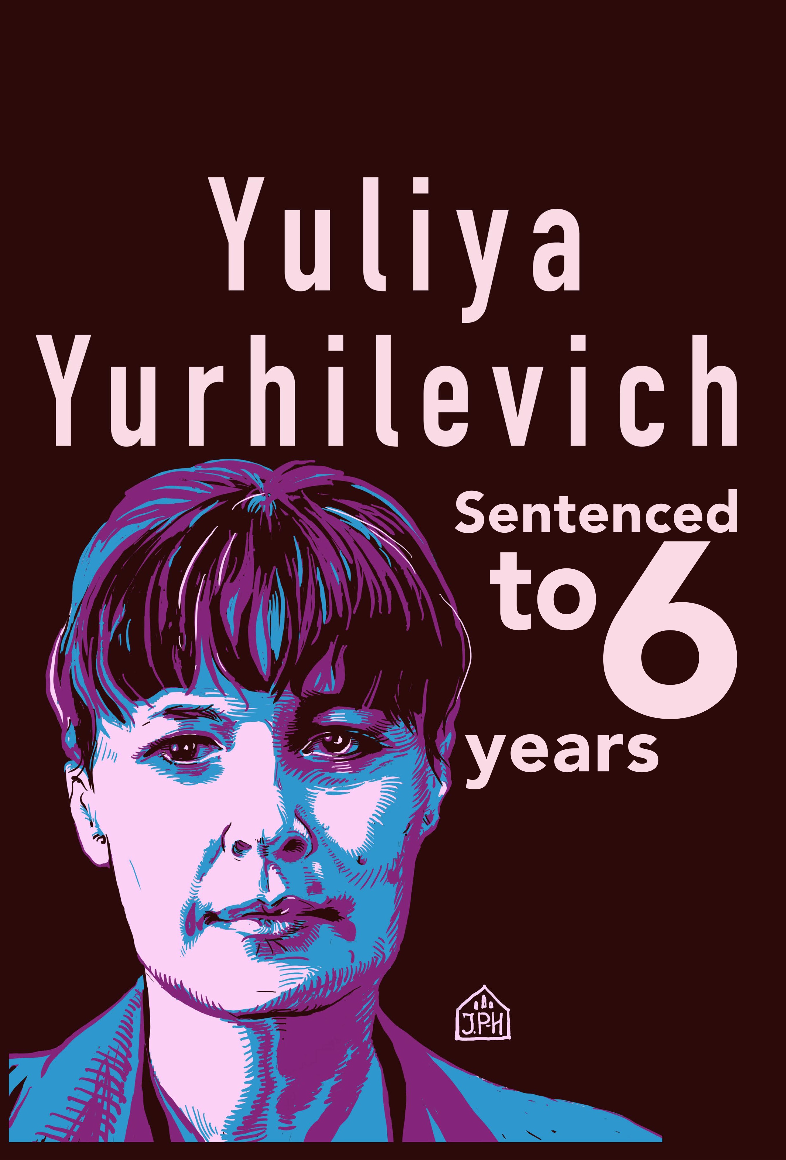 Illustrated poster with a headshot of yuliya Yurhilevich