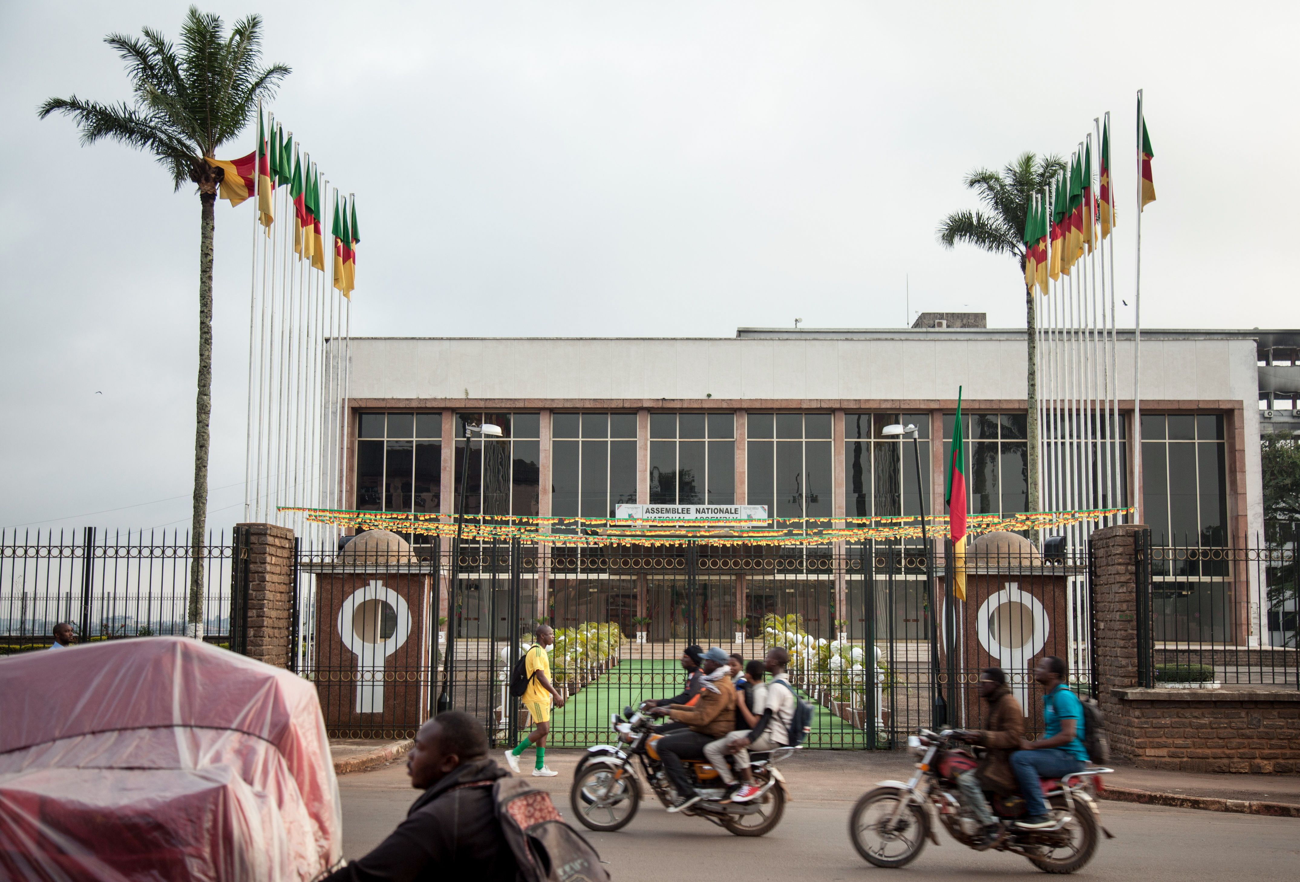 Le parlement camerounais à Yaoundé, le 17 novembre 2017.