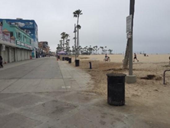 Beach boardwalk