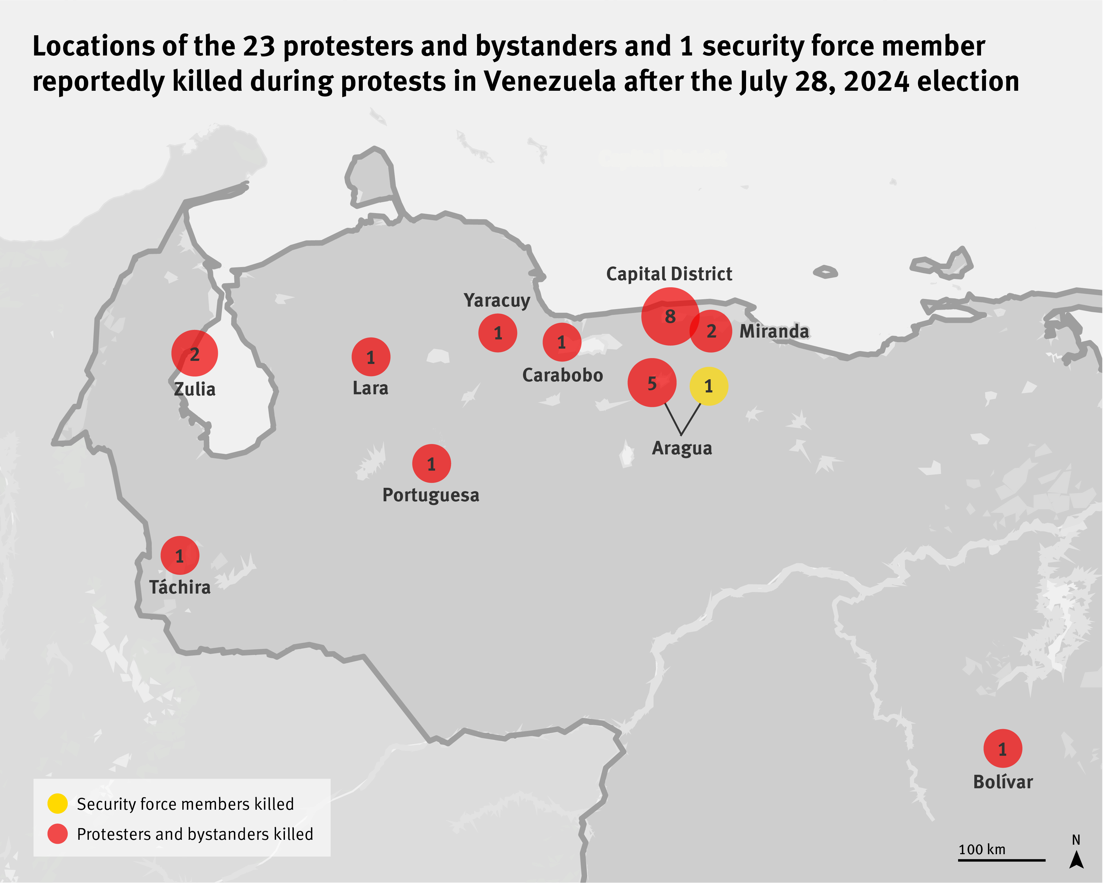 venezuela locator map