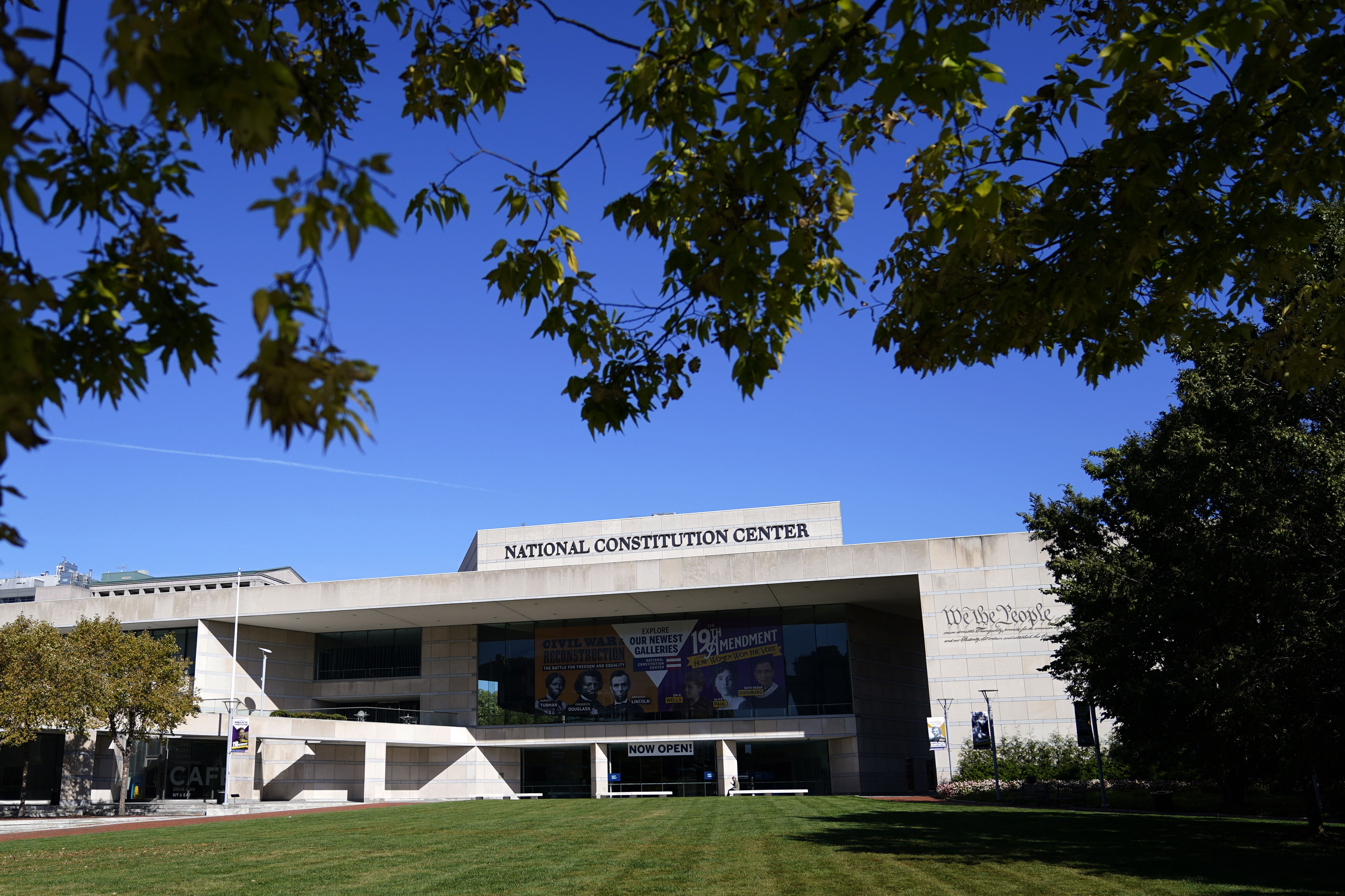 The National Constitution Center in Philadelphia, the site of the September 10, 2024 presidential debate, October 15, 2020. 