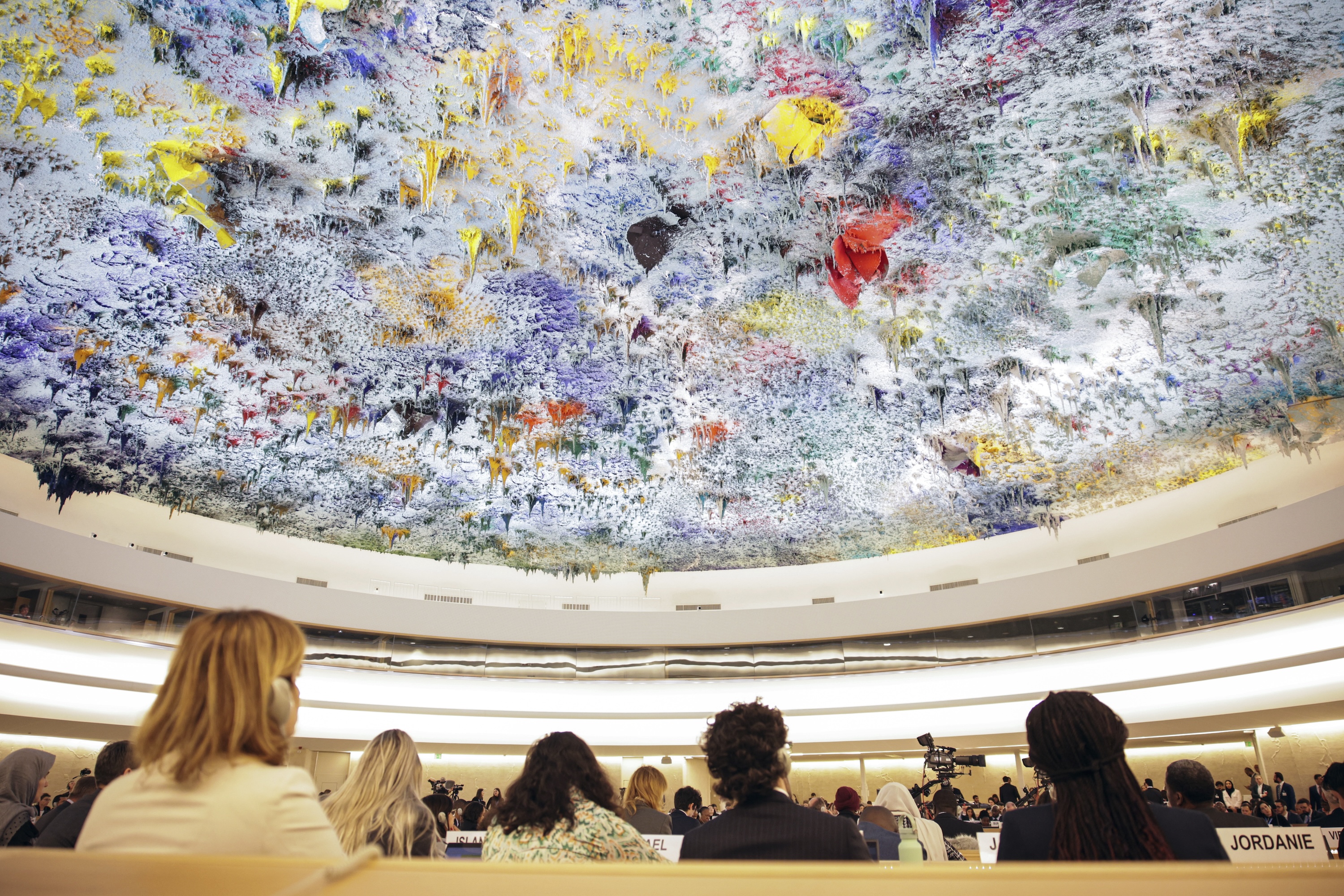 A session of the United Nations Human Rights Council, Geneva, Switzerland, February 26, 2024.