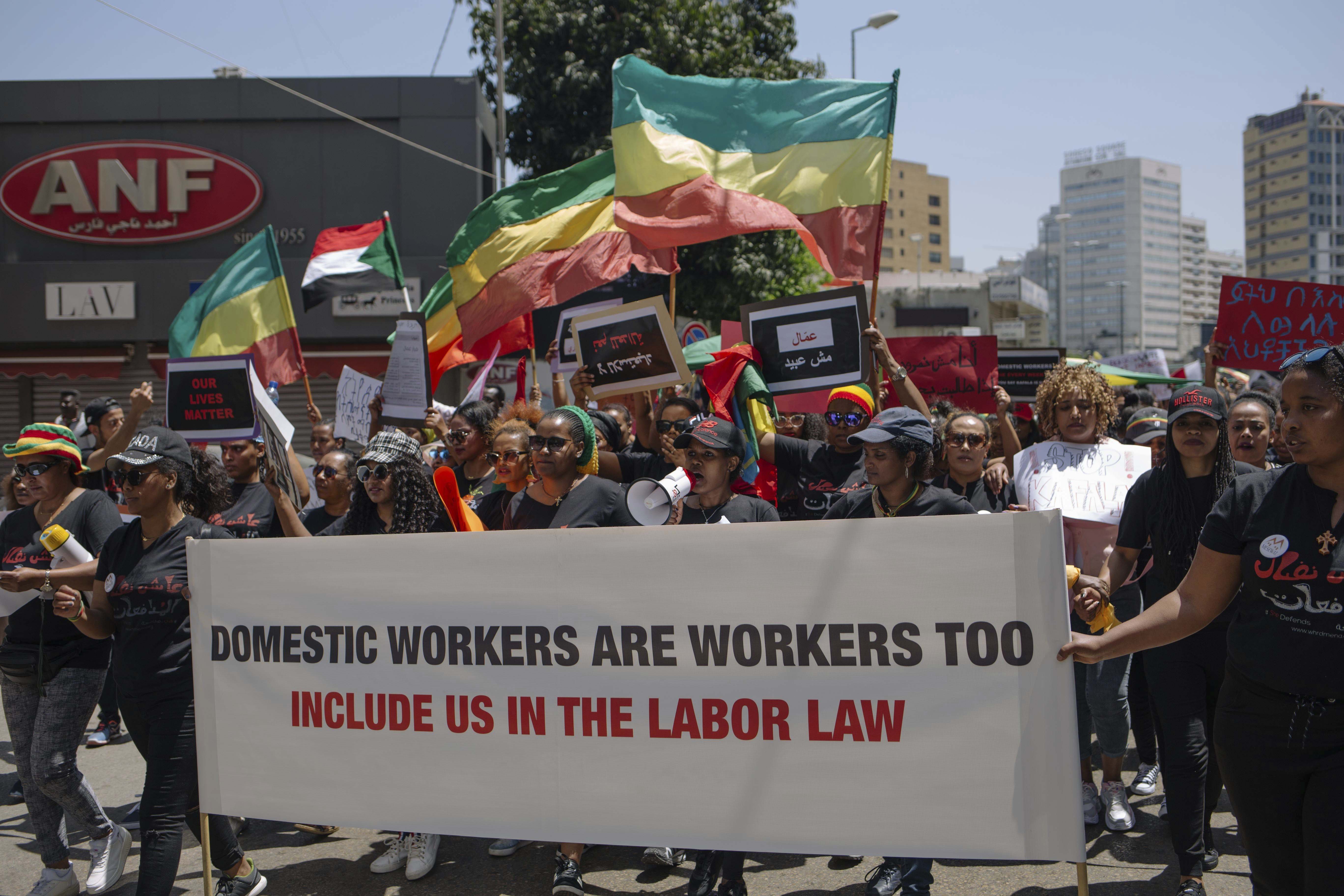 Life For Lebanons Migrant Domestic Workers Worsens Amid Crisis Human Rights Watch