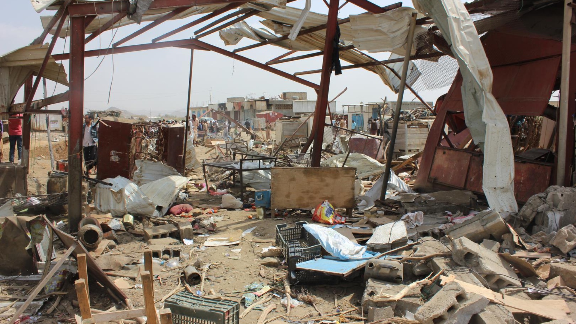 Yemen: US Bombs Used in Deadliest Market Strike | Human Rights Watch