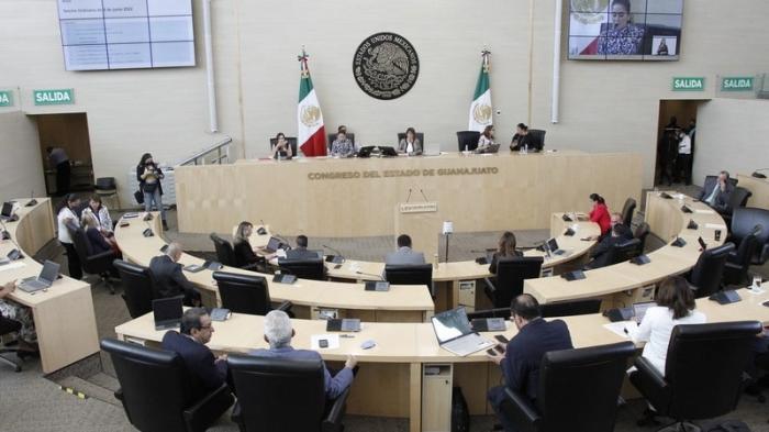 A plenary session of the Congress of Guanajuato on June 9, 2022 in Guanajuato City, Mexico. © 2022 Congreso del Estado Guanajuato