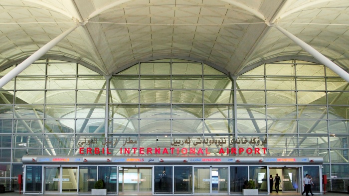  Erbil International Airport in Erbil, Iraq March 17, 2020.