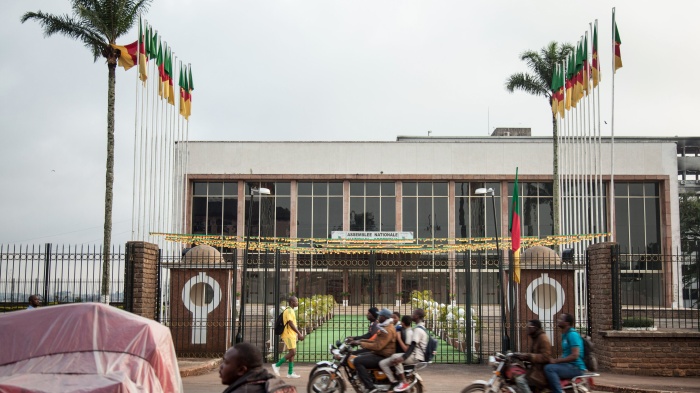 Cameroon's parliament in Yaoundé, November 17, 2017.