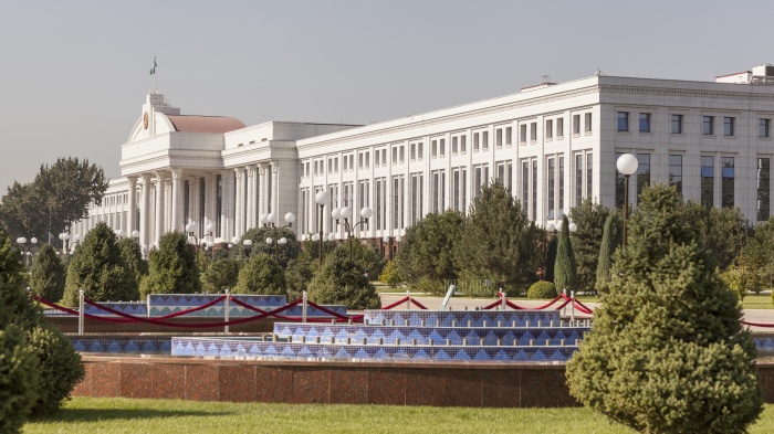 The Senate of the Republic of Uzbekistan, Independence Square, Tashkent, Uzbekistan.