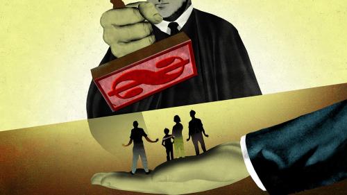 Rubber Stamp Justice US Courts, Debt Buying Corporations, and the Poor image