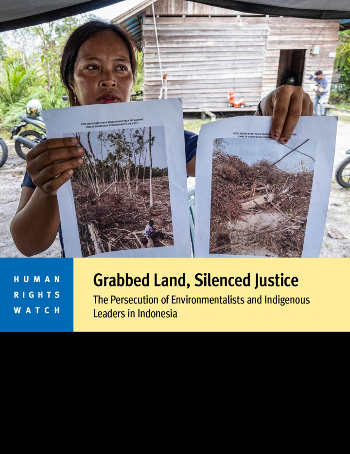 report cover in English