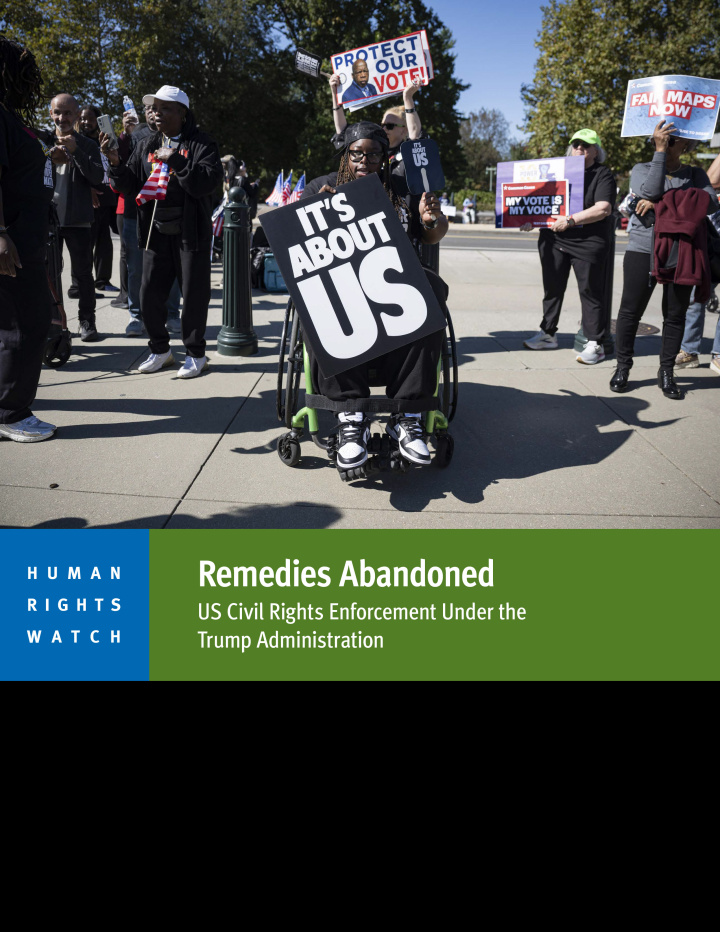 report cover in English