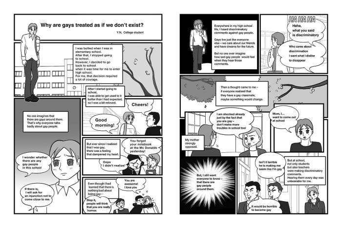 The Secret To Battling Homophobia In Japan S Schools Manga Human Rights Watch