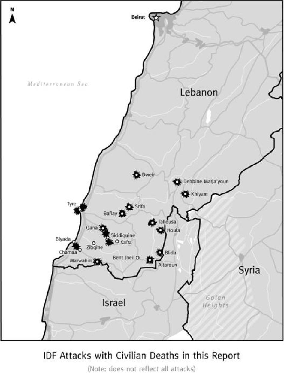 Fatal Strikes: Israel's Indiscriminate Attacks Against Civilians in Lebanon  | HRW