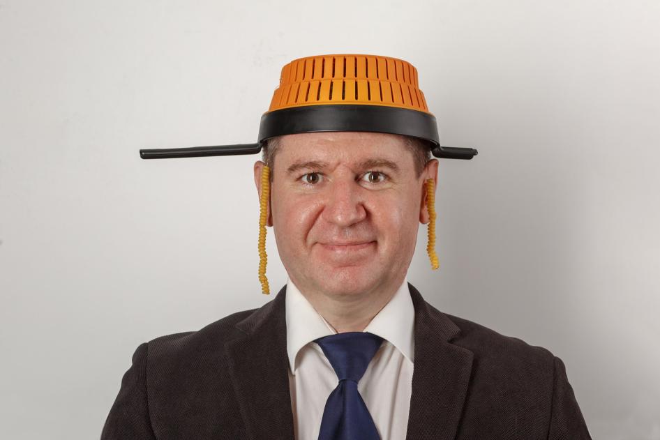 flying spaghetti monster hat