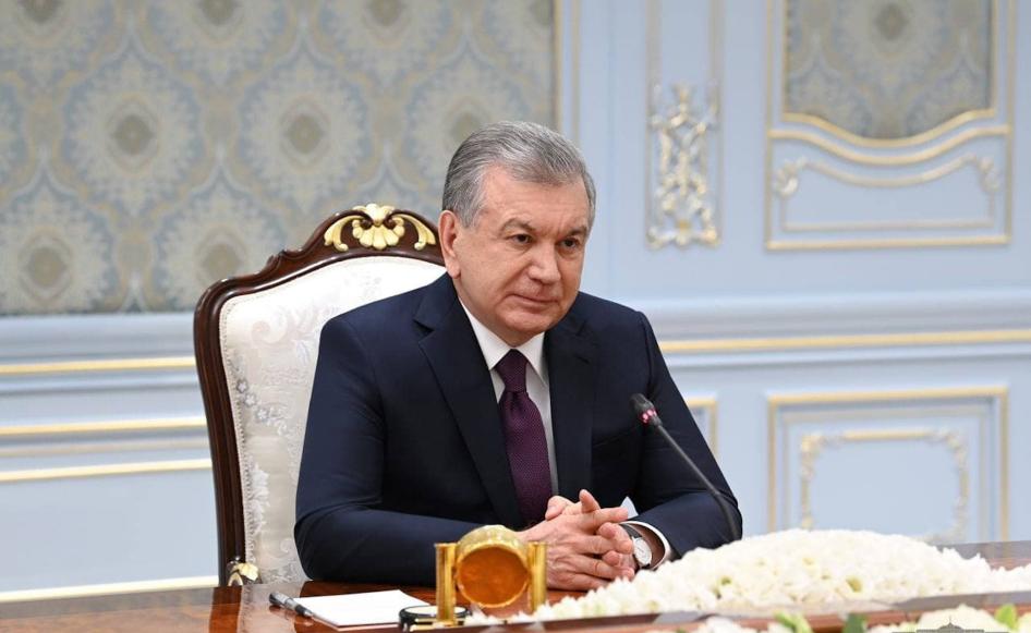 Le président ouzbek Chavkat Mirzioïev
