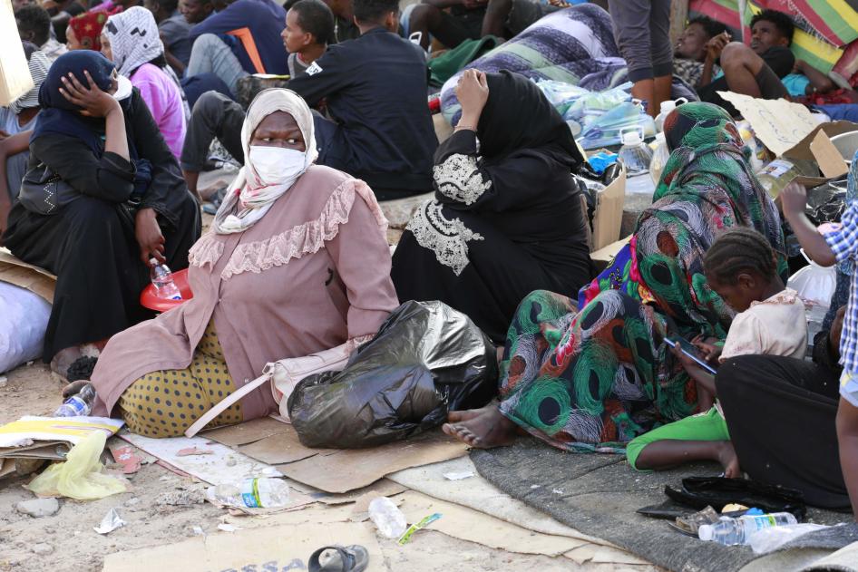 Libya: Asylum Seekers, Refugees Need Crisis Response | Human Rights Watch