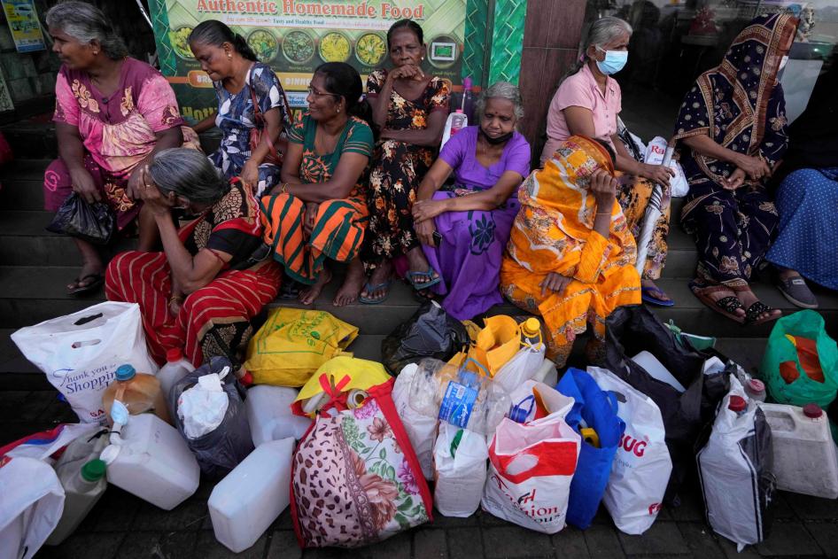 Sri Lanka: Economic Crisis Puts Rights in Peril | Human Rights Watch