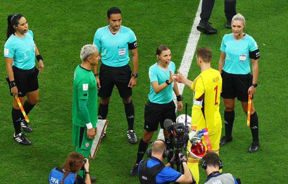 Historic Moment of First Woman Referee in Men’s World Cup and in