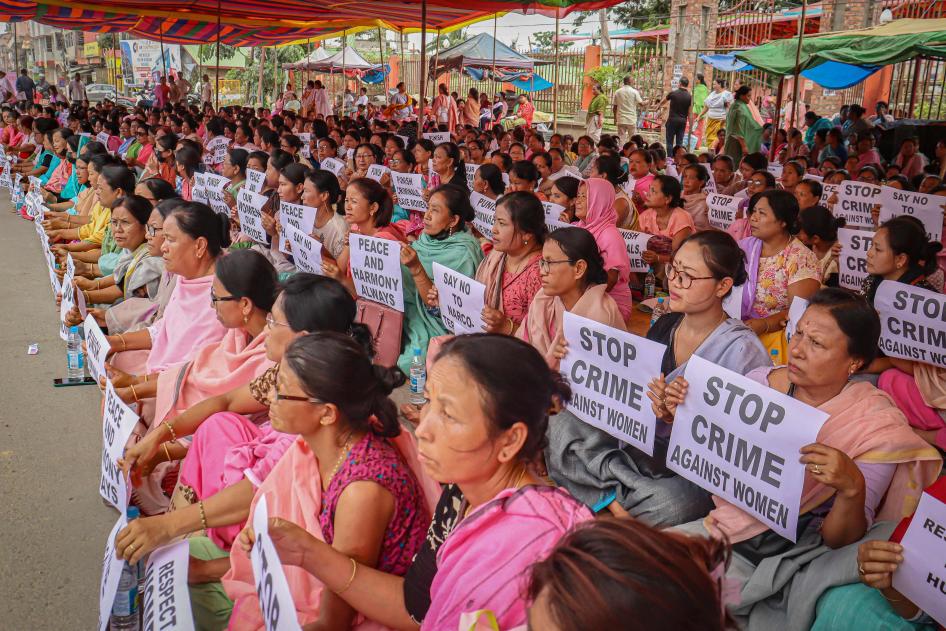 Jor Jabasti Manipuri Rape Sex Videos - Indian Government Finally Responds to Violence in Manipur | Human Rights  Watch