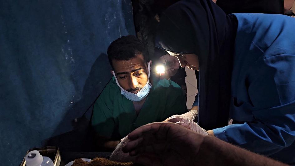 Gaza: Unlawful Israeli Hospital Strikes Worsen Health Crisis | Human Rights  Watch