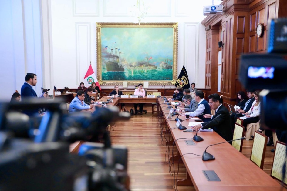 •	Comisión de Constitución y Reglamento del Congreso de la República del Perú, en Lima, el 5 de junio de 2024.