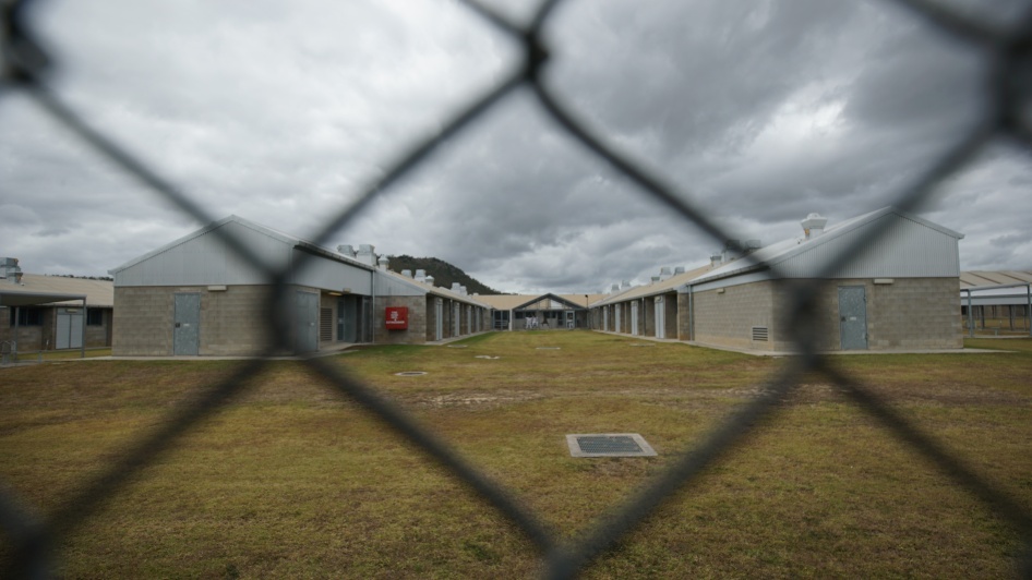  A view of the Lotus Glen Correctional Centre. Located in northern Queensland, Lotus Glen Correctional Centre is a male prison with a capacity to detain roughly 730 prisoners, over half of whom are Aboriginal and Torres Strait Islander prisoners