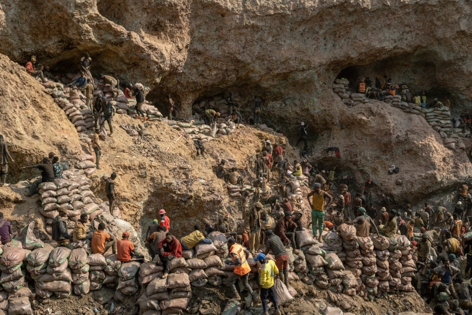 A copper-cobalt artisanal mine near the town of Kolwezi, in southeast Democratic Republic of the Congo, June 20, 2023.