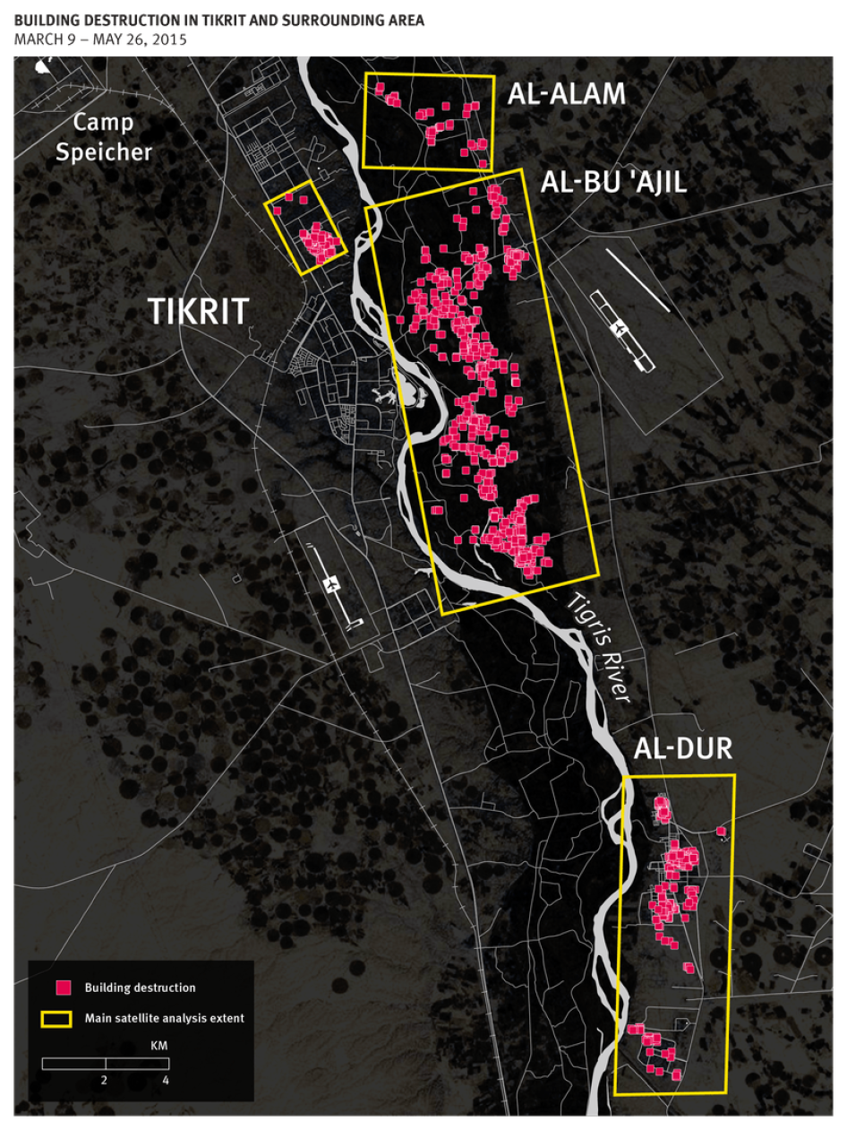 tikrit damage overview