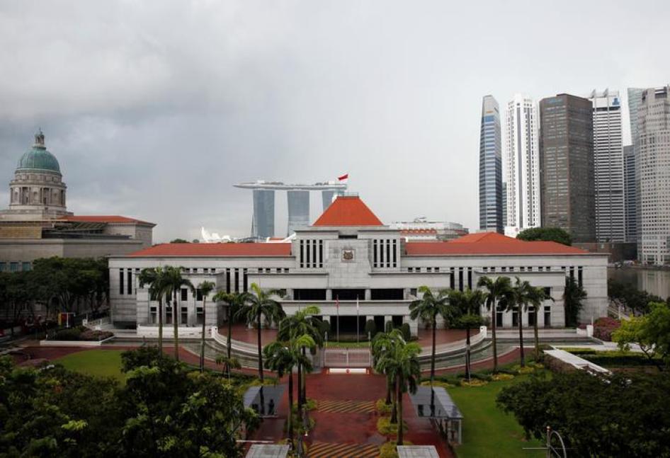 A general view of the Parliament House in Singapore on June 2, 2016. 
