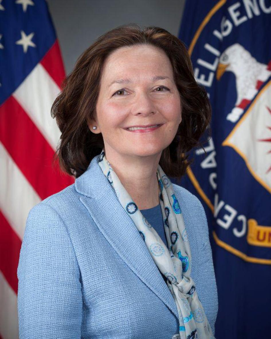 US Senate: Reject Haspel for CIA Director | Human Rights Watch