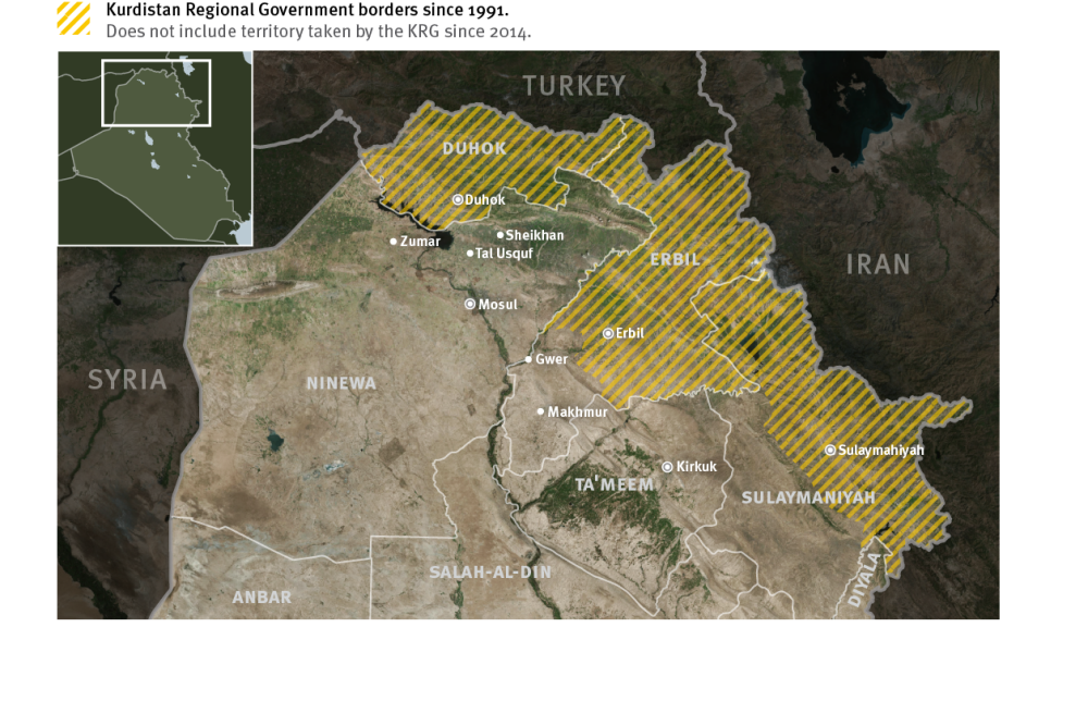 كردستان العراق- تهجير وتطويق واعتقال العرب | Human Rights Watch