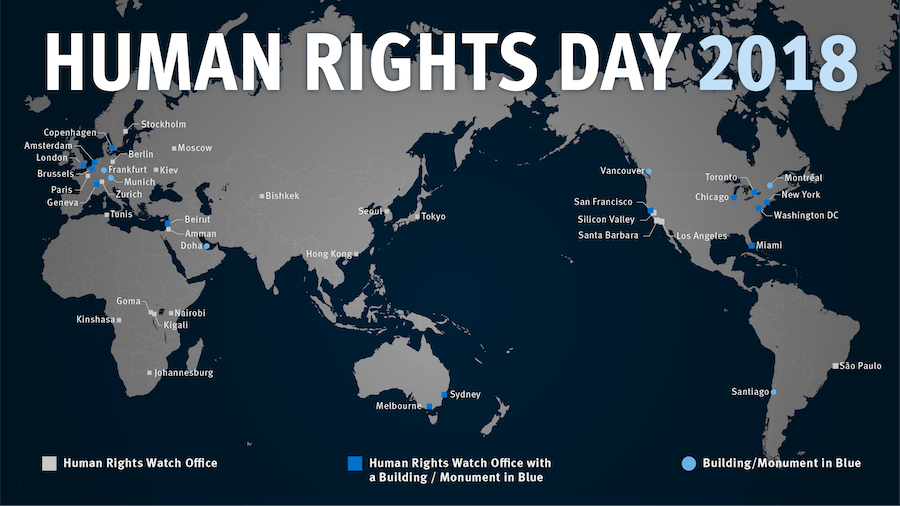 Illuminating the Skies for Human Rights | Human Rights Watch