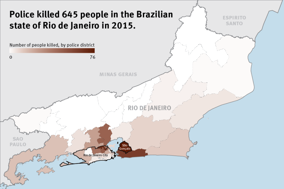 Territorial division of public security of the state of Rio de Janeiro