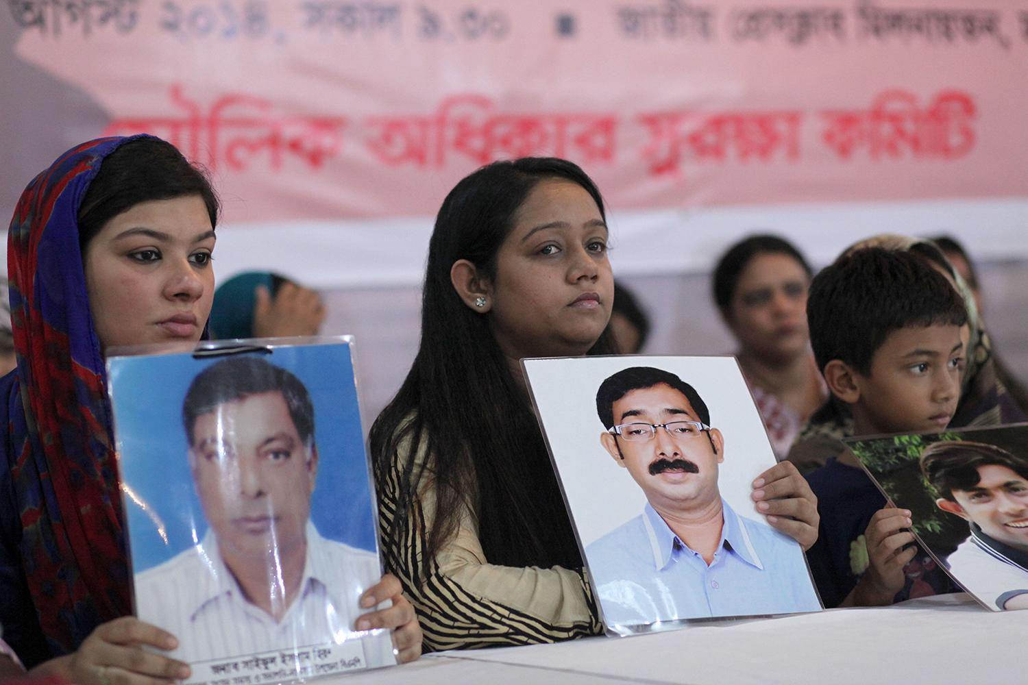 Detentions Secret Disappearances Bangladesh and Enforced in ...