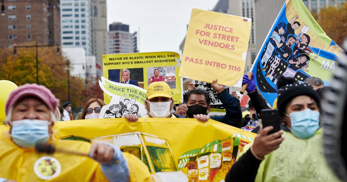 Street vending in NYC will soon be handled by the sanitation