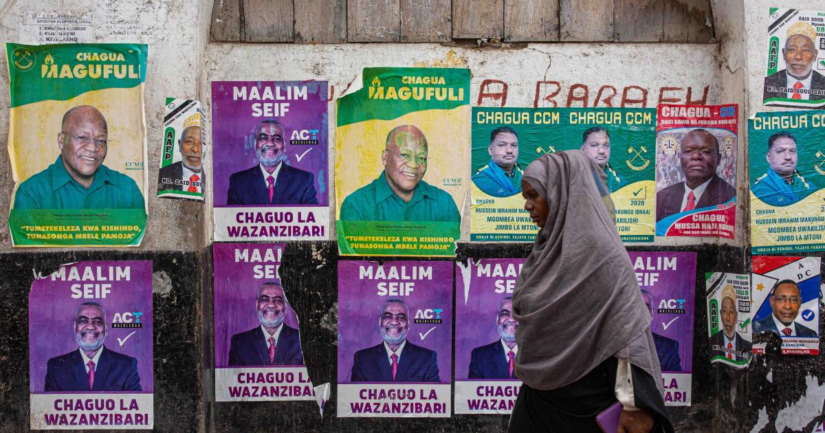 202111AFR Tanzania Zanzibar Elections