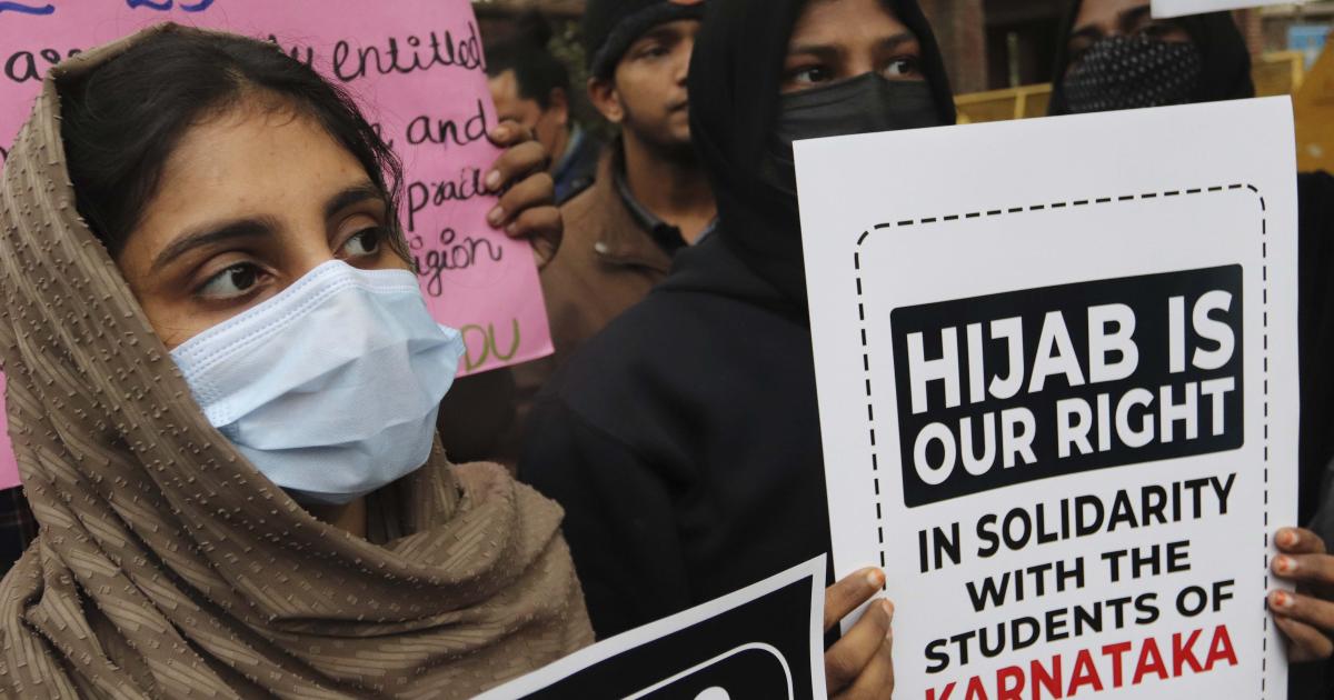 Xxx Maldip School Girls Porn Video - Hijab Ban in India Sparks Outrage, Protests | Human Rights Watch