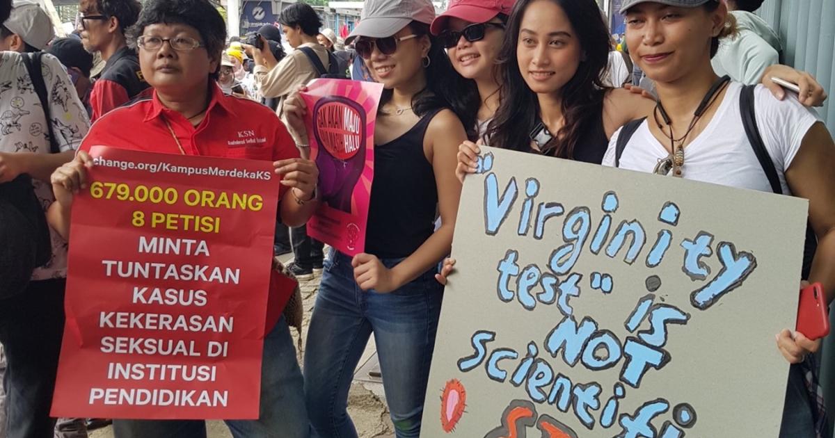 Xnxxx13 - Indonesia Military Finally Ends Abusive 'Virginity Test' | Human Rights  Watch