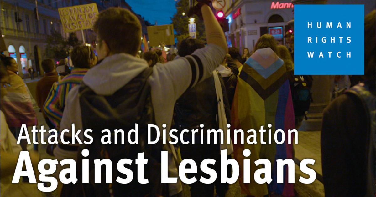 This Is Why We Became Activists”: Violence Against Lesbian, Bisexual, and  Queer Women and Non-Binary People | HRW