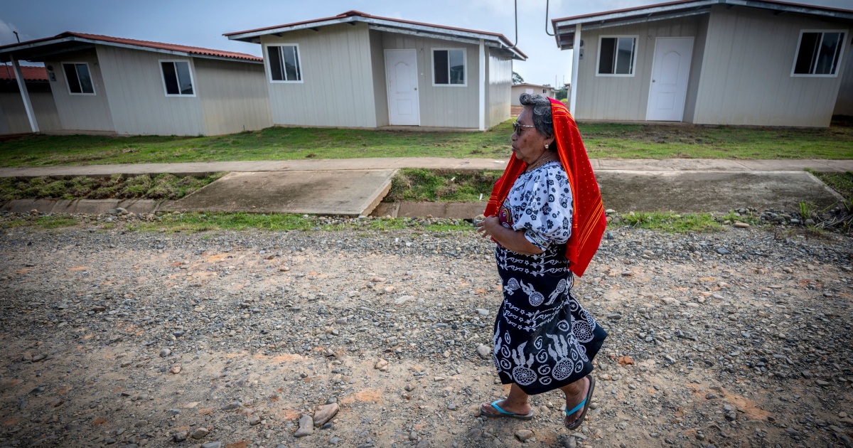 Panamá realiza el primer reasentamiento relacionado con el clima