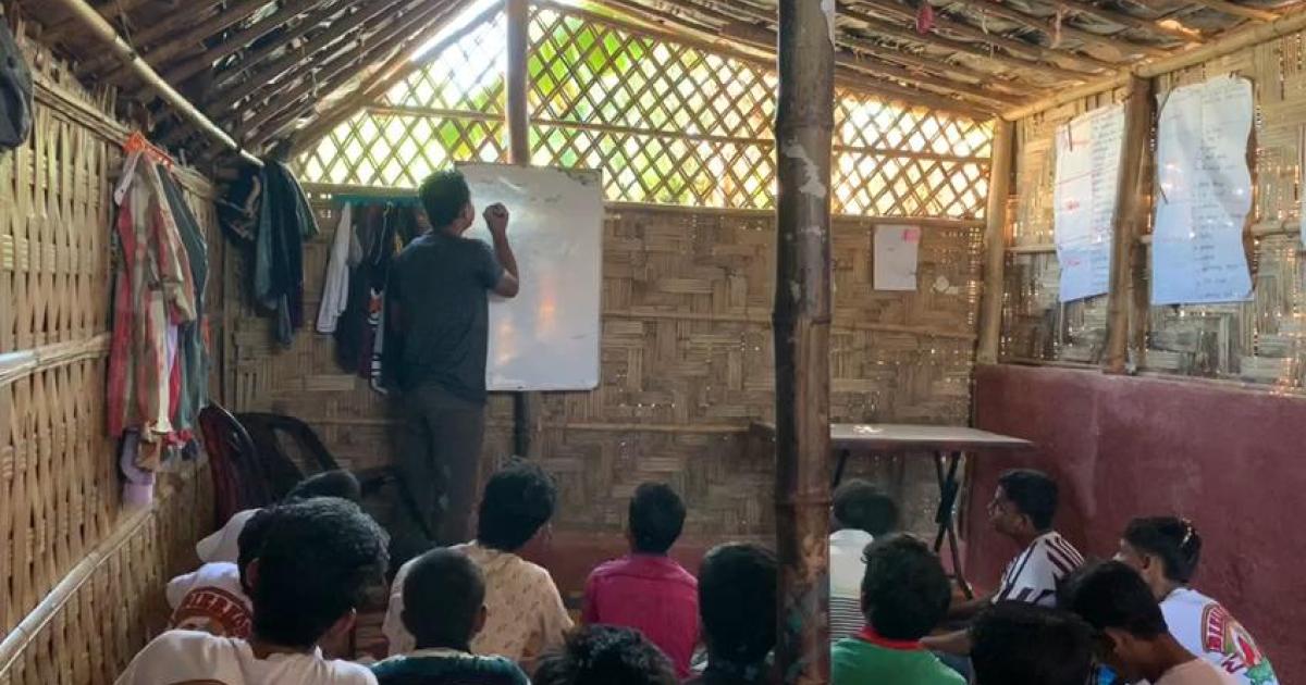 Rohingya Children in Bangladesh Deprived of Education