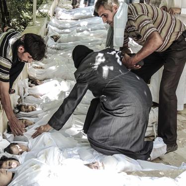 Syrien: Regierung mit hoher Wahrscheinlichkeit für Chemiewaffenangriff verantwortlich 