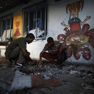 Dispatch: Gazas Schulen im Kampfgebiet